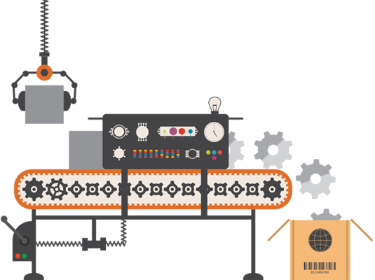 infographic manufacturing